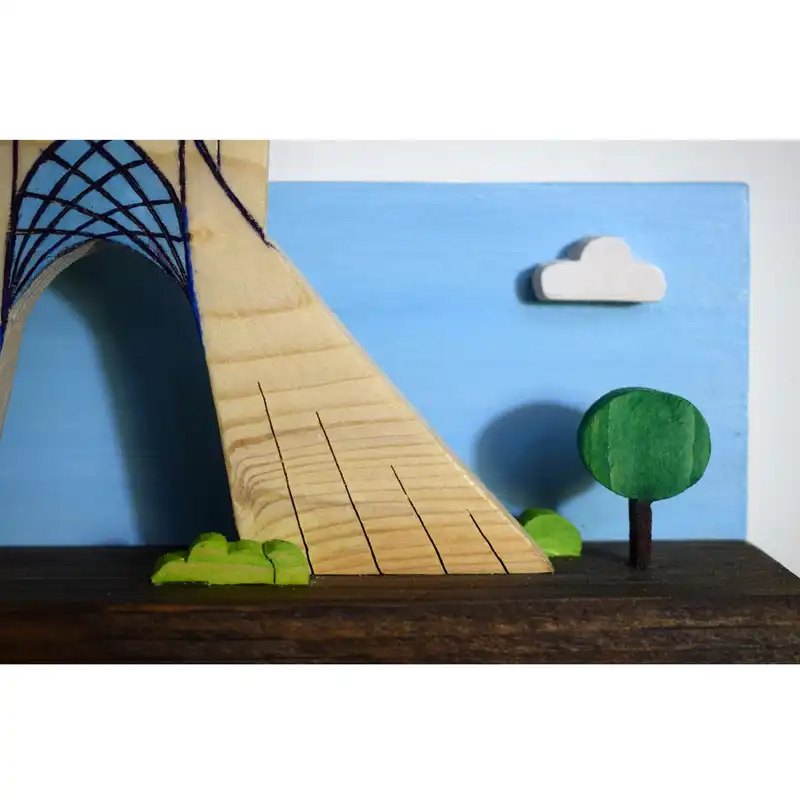 جاکلیدی مدل دیواری طرح برج آزادی