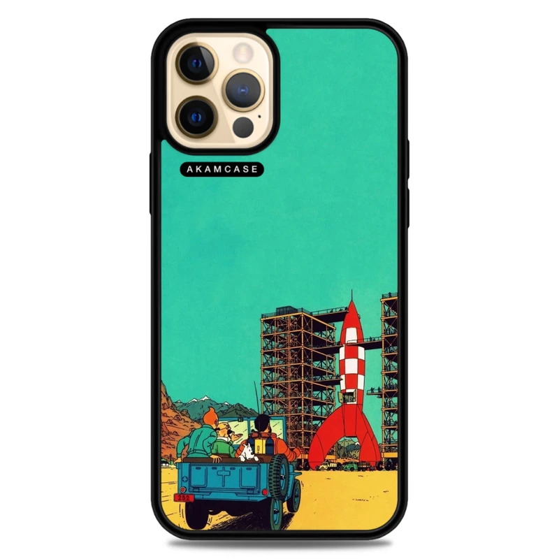 کاور آکام مدل AMC-WA12PRO-TINTIN-17 مناسب برای گوشی موبایل اپل iPhone 12 Pro