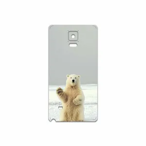MAHOOT Polar bear Cover Sticker for Samsung Galaxy Note 4