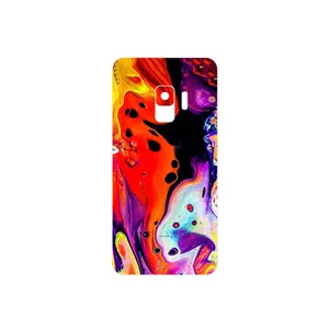MAHOOT Abstract Oil Art Cover Sticker for Samsung Galaxy S9