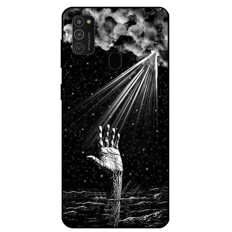 کاور مگافون طرح آخرین امید مدل 7427 مناسب برای گوشی موبایل سامسونگ Galaxy M21 2021