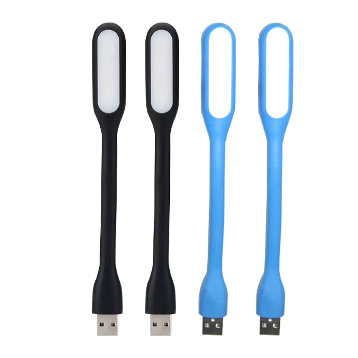 چراغ LED یو اس بی مدل Flexible USB Light بسته چهار عددی