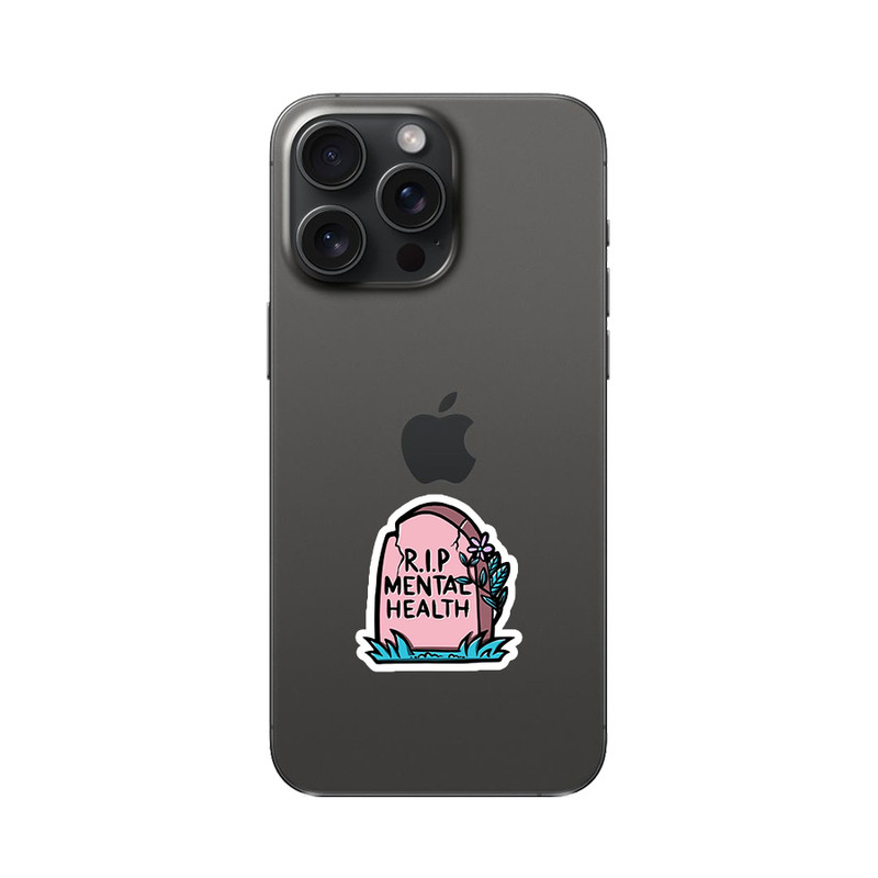 استیکر لپ تاپ مدل قبر