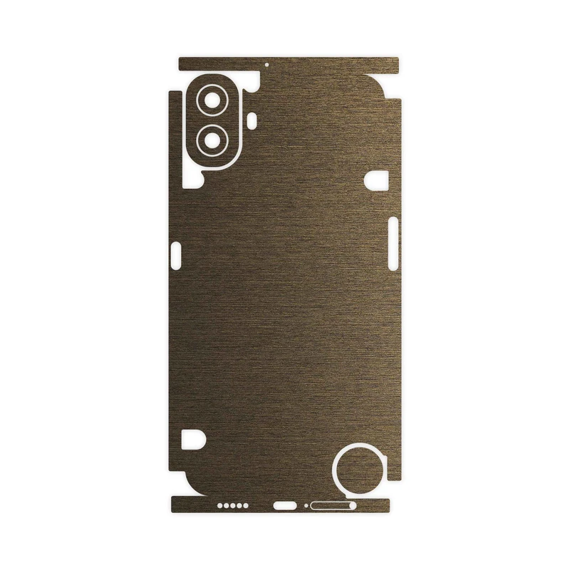 برچسب پوششی ماهوت مدل Brushed Bronze-FullSkin مناسب برای گوشی موبایل ناتینگ CMF Phone 1