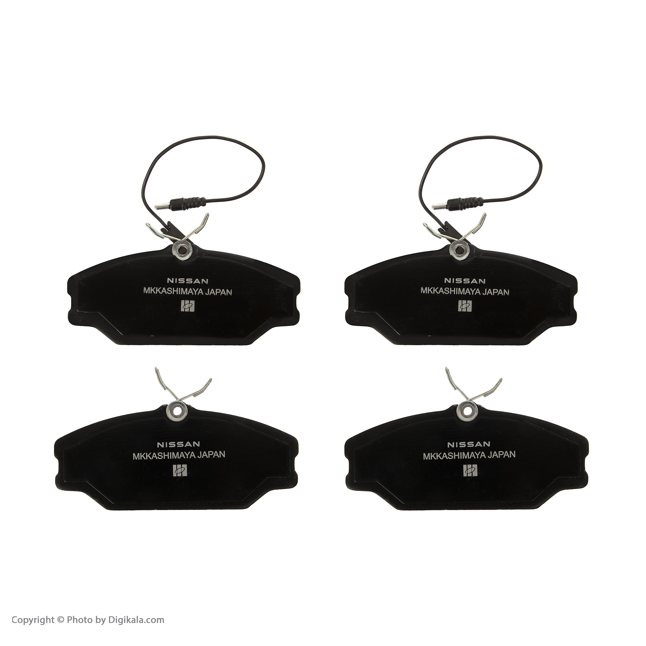 لنت ترمز جلو ام کی کاشیاما کورپ مدل N3012 مناسب برای نیسان وانت