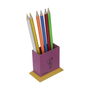مداد رنگی 6 رنگ سپیدار چوب کد 01