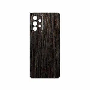 MAHOOT Dark-Gold-Stripes-Wood Cover Sticker for Samsung Galaxy A52s 5G