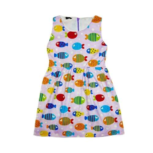 پیراهن دخترانه مدل ماهی کوچولو