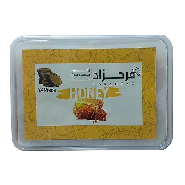 وکس موبر فرحزاد مدل طلا وزن 500 گرم بسته 24 عددی