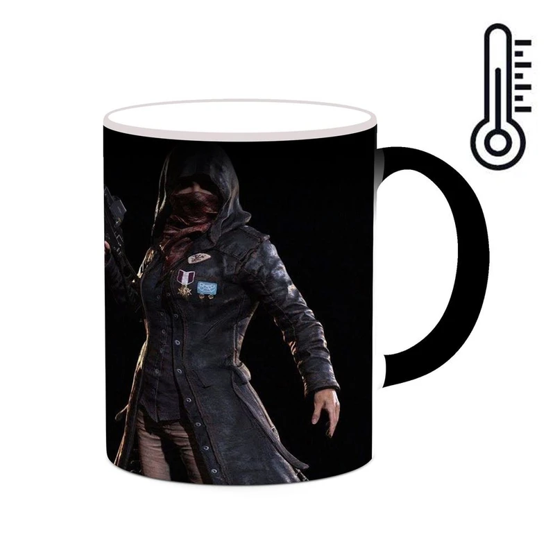 ماگ حرارتی کاکتی مدل بازی پابجی PUBG کد mgh30023