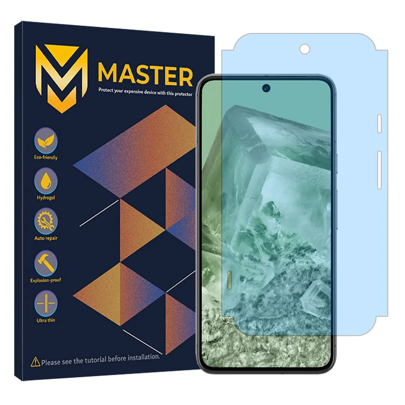 محافظ صفحه نمایش مات ضداشعه آبی مستر مدل Resistant مناسب برای گوشی موبایل گوگل Pixel 8  