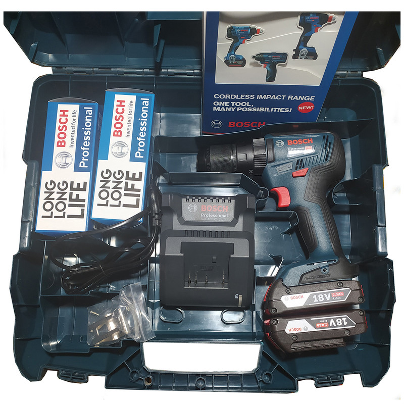 دریل شارژی چکشی بوش مدل 18 GSB 18V 50  Brushless