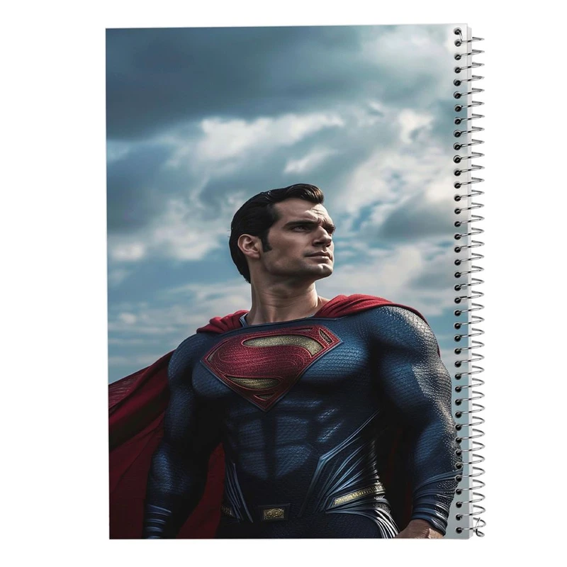 دفتر شطرنجی 50 برگ مدوپد طرح سوپرمن کد DF14968