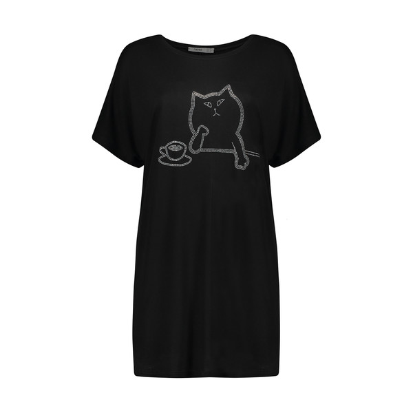 تی شرت لانگ زنانه نیزل مدل O032001002020416-002