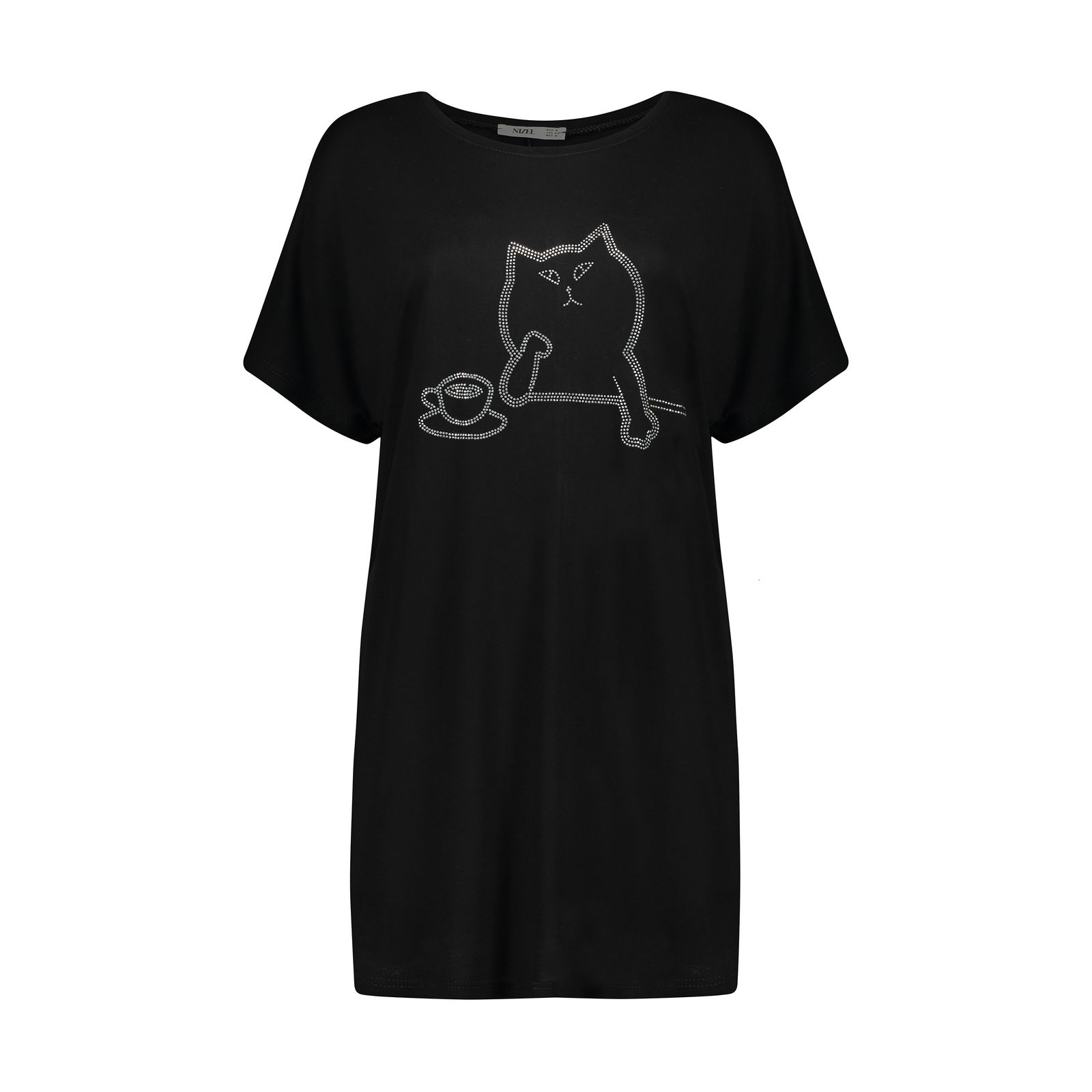 تی شرت لانگ زنانه نیزل مدل O032001002020416-002 -  - 1