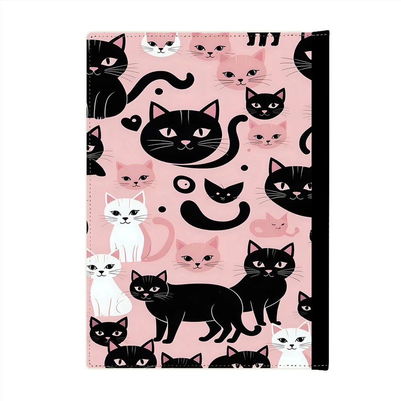 کلاسور پاد آفرین مدل فانتزی طرح گربه کیوت و بامزه کد p819