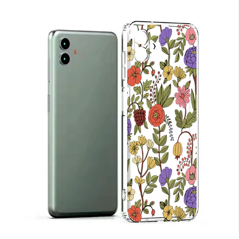 کاور طرح Tiny Flower مناسب برای گوشی موبایل سامسونگ Galaxy A16 5G