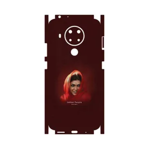 MAHOOT Portrait of an Indian Woman-FullSkin Cover Sticker for Nokia 5.4