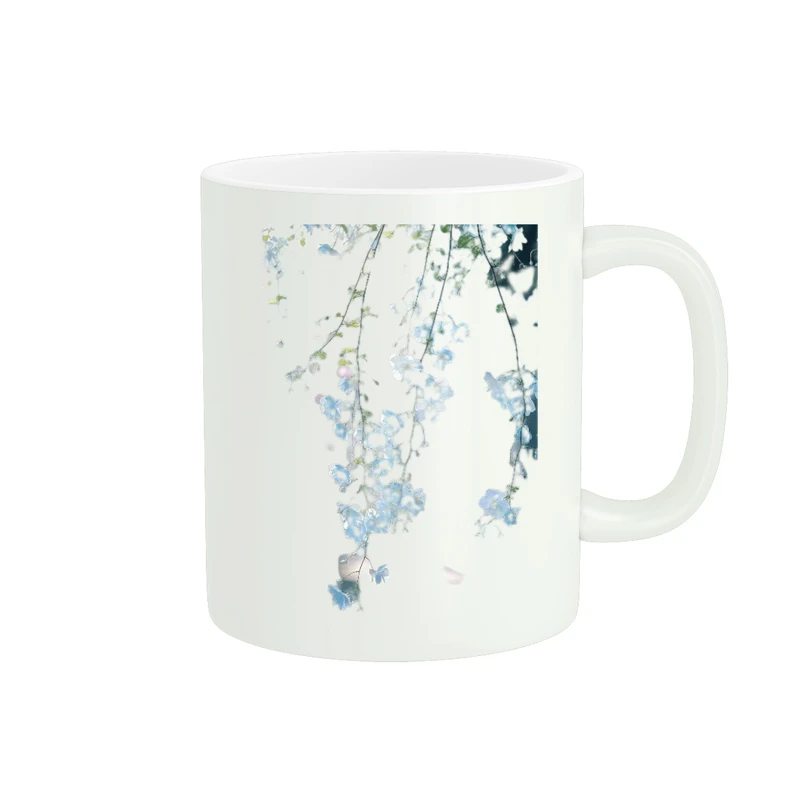 ماگ پاد آفرین مدل شکوفه بهاری کد ۲۳