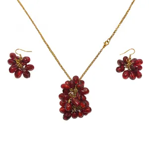 نيم ست زنانه مدل انار يلدا کد  S0902