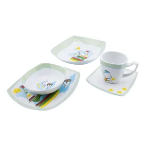 سرویس غذاخوری 5 پارچه کودک مدل خرس ملوان کد MPA-30099/4