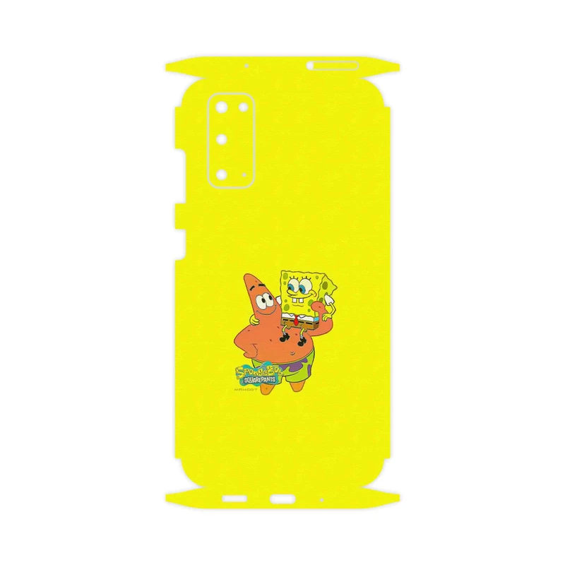 برچسب پوششی ماهوت مدل SpongeBob SquarePants-FullSkin مناسب برای گوشی موبایل سامسونگ Galaxy S20
