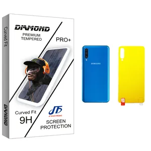 JF Diamond glass Back Protector For Samsung سامسونگ Galaxy A50