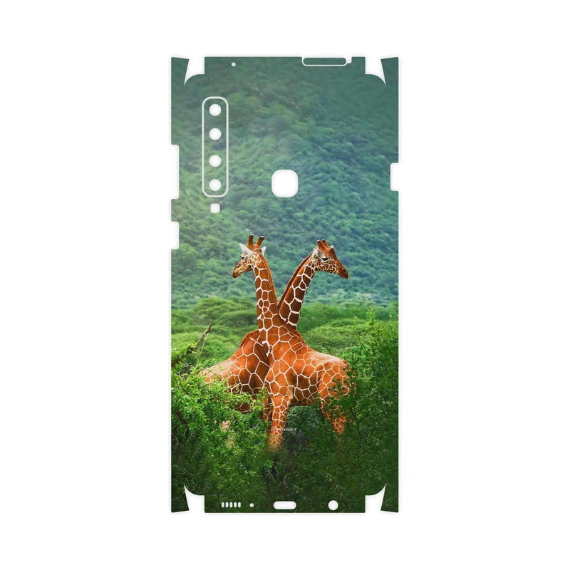 برچسب پوششی ماهوت مدل Giraffe-FullSkin مناسب برای گوشی موبایل سامسونگ Galaxy A9 2018
