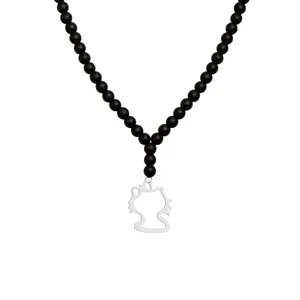 گردنبند نقره زنانه هایکا مدل کیتی کد n.ha1-110