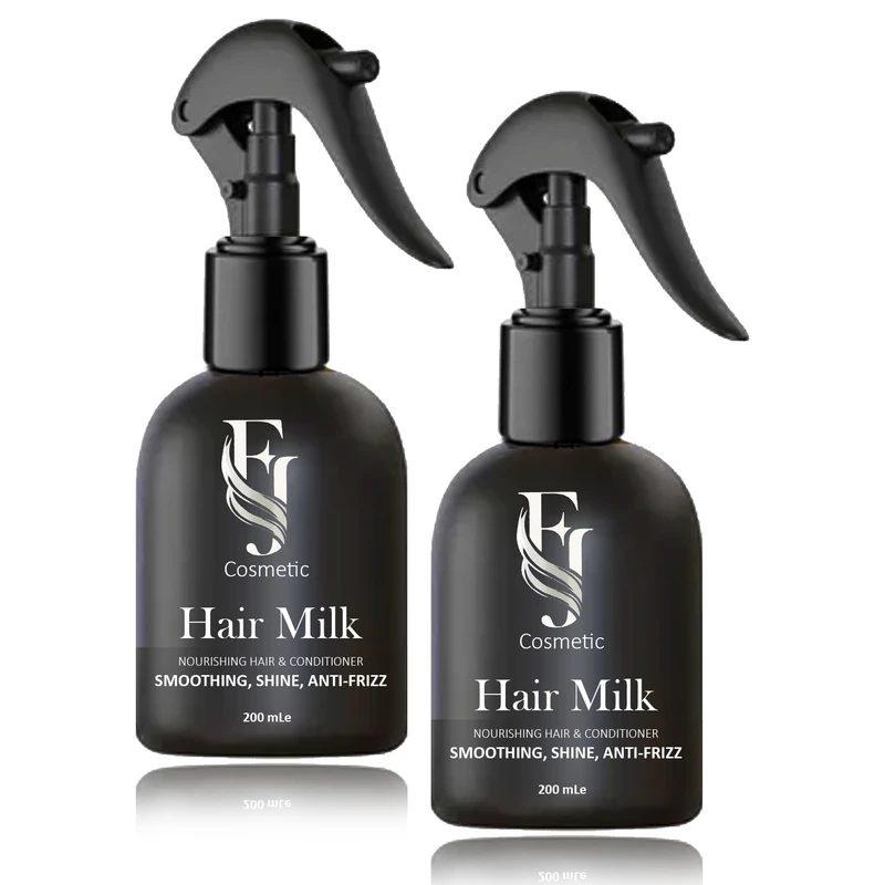 اسپری صاف کننده و ضد وز مو افجه مدل HAIR MILK02 حجم 200 میلی لیتر مجموعه 2 عددی