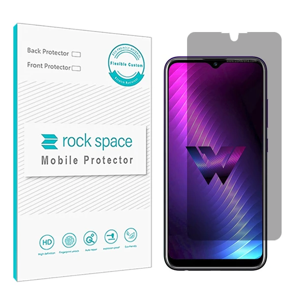 محافظ صفحه نمایش حریم شخصی راک اسپیس مدل HyPRV مناسب برای گوشی موبایل  ال جي W30 Pro