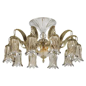 لوستر سقفی 10 شعله چشمه نور کد C3343/10