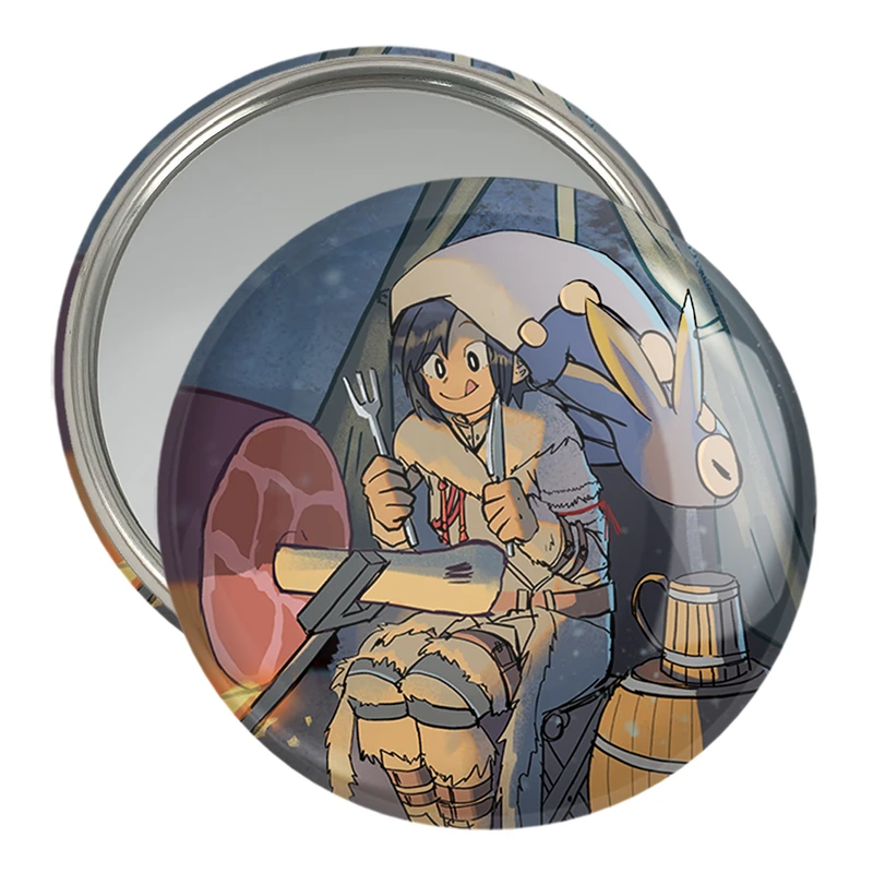 آینه جیبی خندالو مدل بازی شکارچی هیولا (Monster Hunter) کد 33195