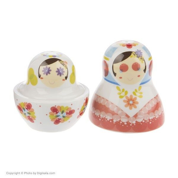 نمک و فلفل پاش طرح عروسک TC-22365