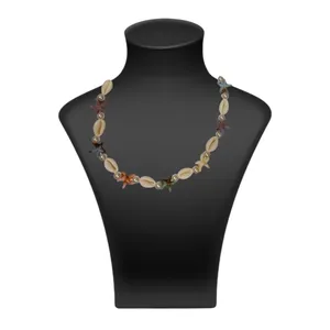 گردنبند زنانه مدل صدفی طرح ستاره دریایی