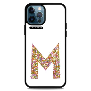 AKAM AMC-WA12PROMAX-ALPHADOODLEBET-13 Cover For Apple iPhone 12 Pro Max
