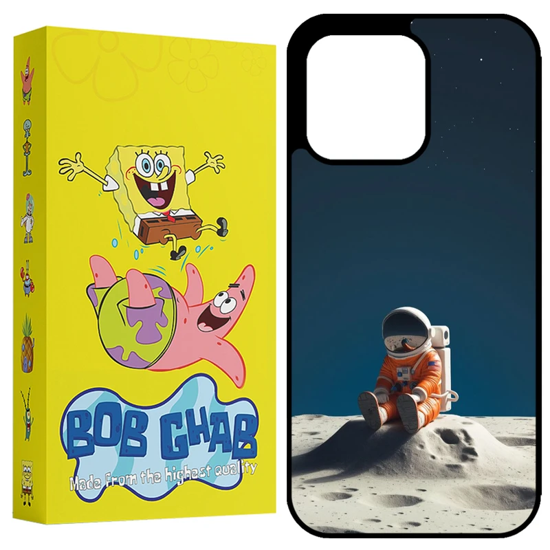 کاور باب قاب طرح فضانورد مدل BCP13P مناسب برای گوشی موبایل اپل iPhone 13 Pro