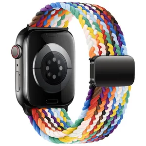 N-TECH Braided 7Color Magnetic OCR Strap suitable for Apple Watch Series 1/2/3/4/5/6/7/8/9/SE/ULTRA/ULTRA 2 42/44/45/49mm