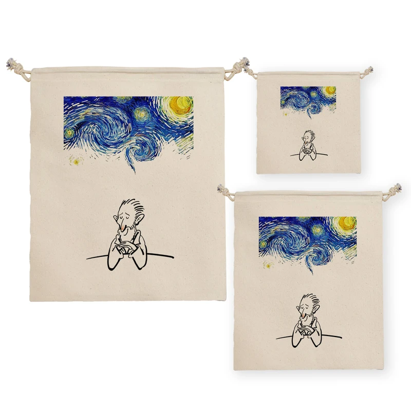 نظم دهنده ترمه طراحان ایده مدل پترن ون گوگ کد strm1043 - L مجموعه سه عددی