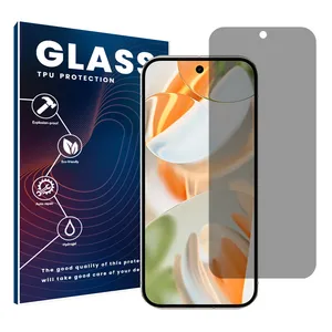 Glass Resistant model privacy screen protector suitable for Google Pixel 9 Pro mobile phone