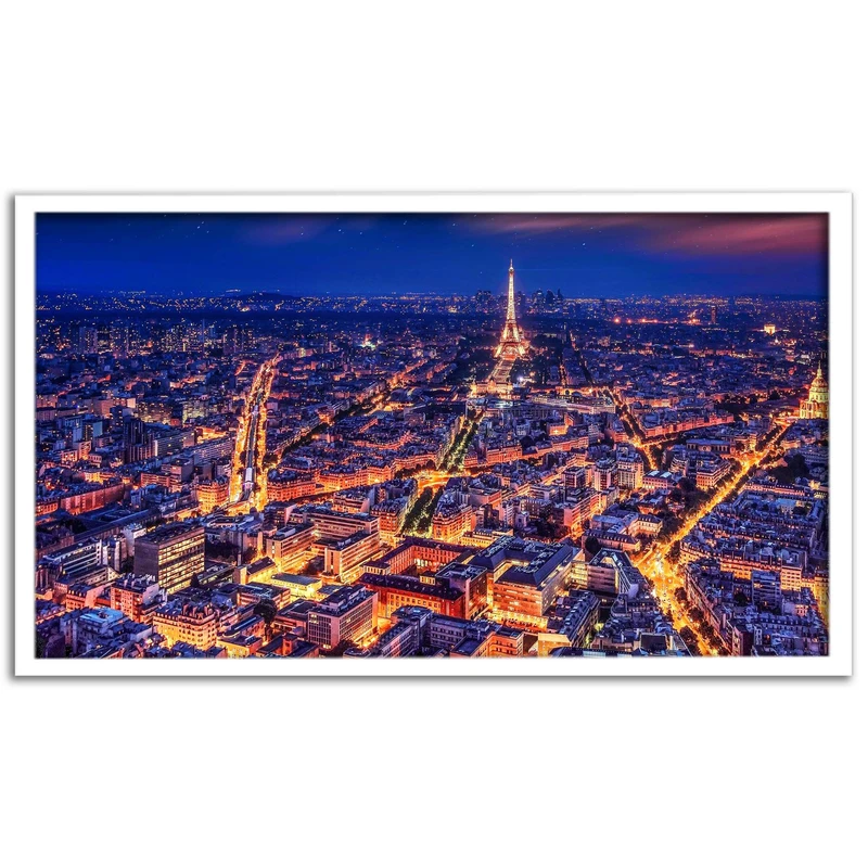 تابلو نوری بکلیت طرح شهر پاریس مدل لایت باکس BACKLIT-W10