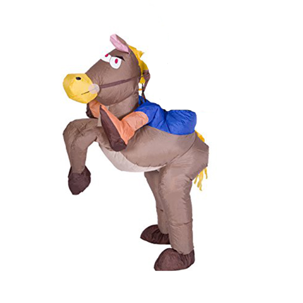 عروسک بادی مدل اسب رنگی