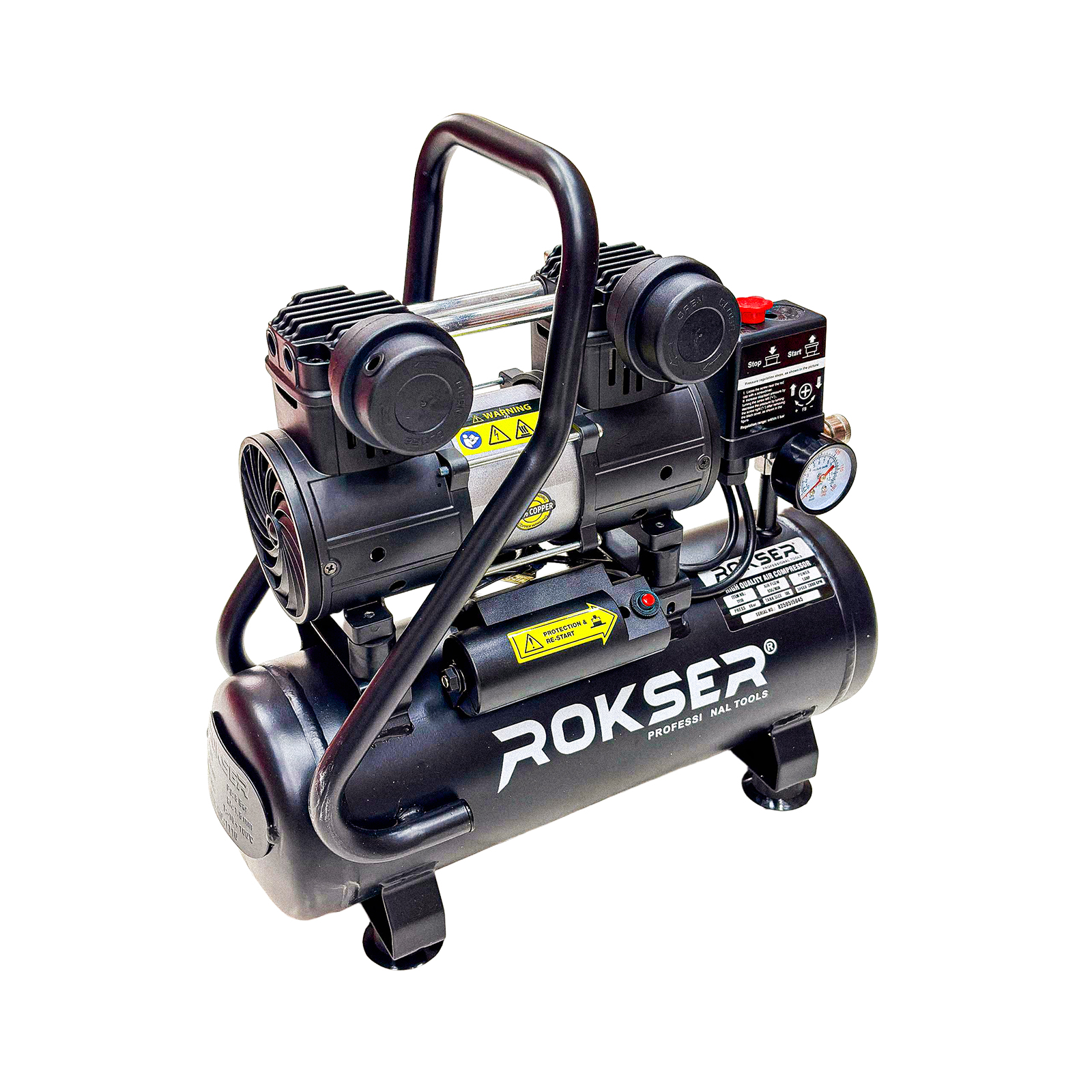 کمپرسور باد راکسر مدل RX-1110 ظرفیت ۱۰ لیتر
