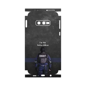 MAHOOT Police Officer-FullSkin Cover Sticker for Samsung Galaxy S10e