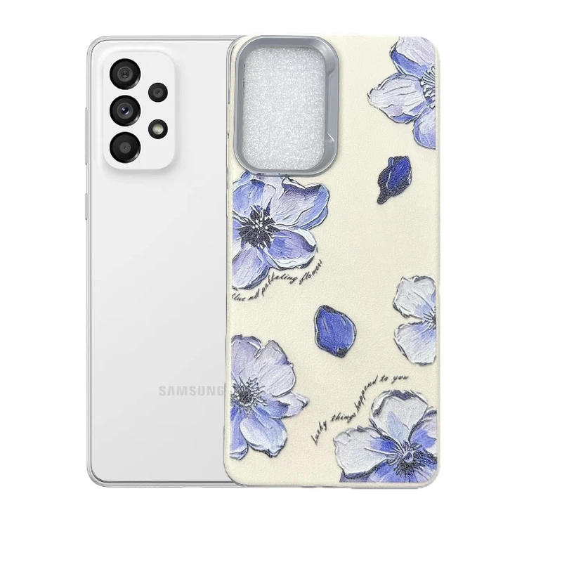 کاور طرح گل شقایق مناسب برای گوشی موبایل سامسونگ Galaxy A53