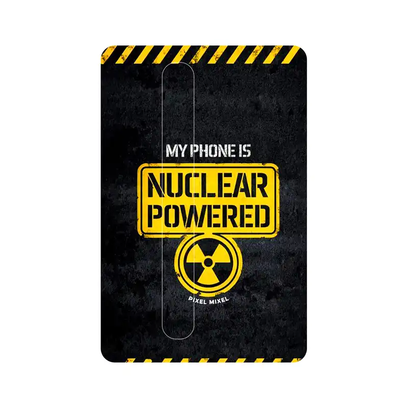 استیکر کارت پیکسل میکسل مدل متن انگلیسی خطر مجموعه 3 عددی