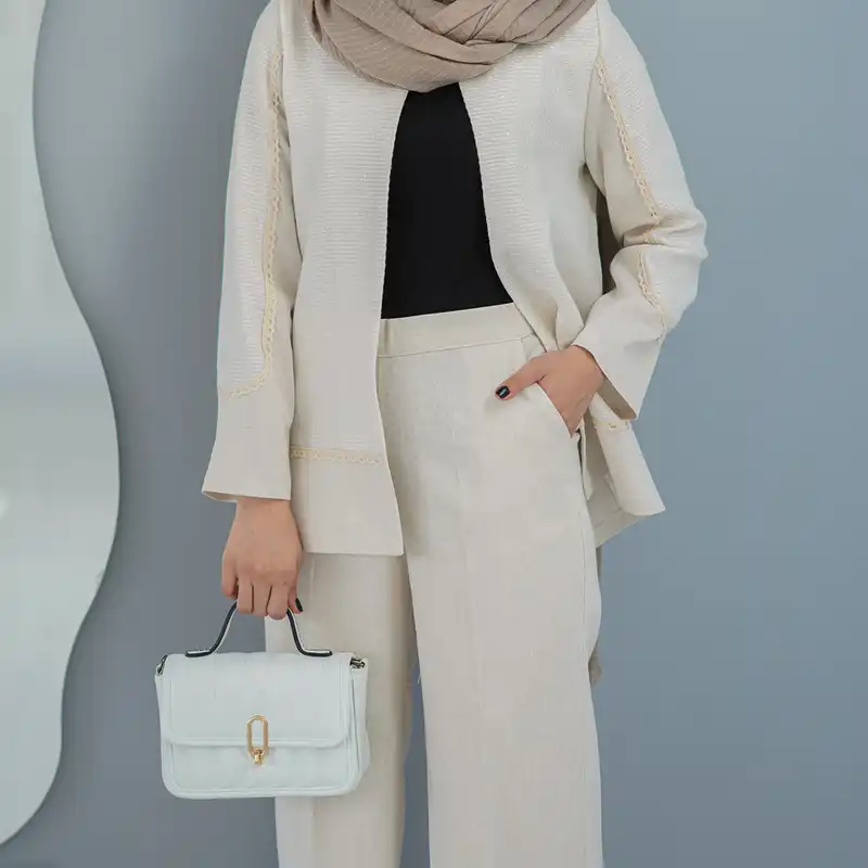 مانتو و شلوار زنانه السانا مدل چشمک کد 178985