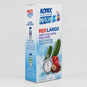 کاندوم کدکس مدل Red largo بسته 12 عددی