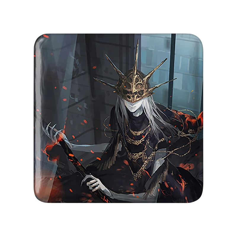 پیکسل خندالو طرح آلدریچ دارک سولز مدل مربعی کد 30683