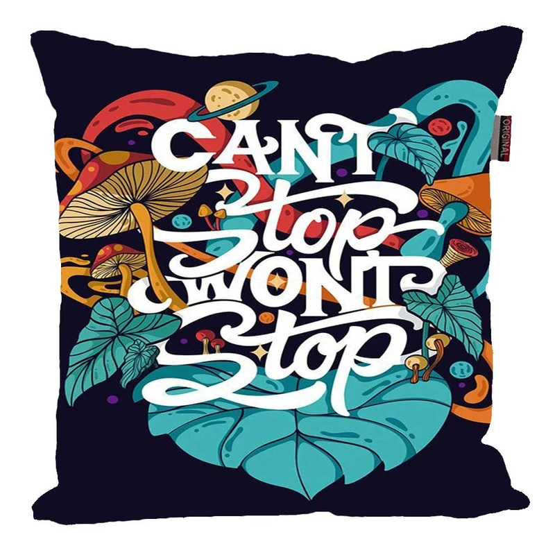 کوسن پاد آفرین مدل فانتزی متن دار نوشته دار کد p1114